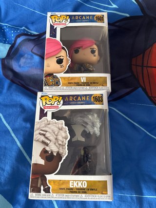 Pack 2 Figuras Funko Arcane