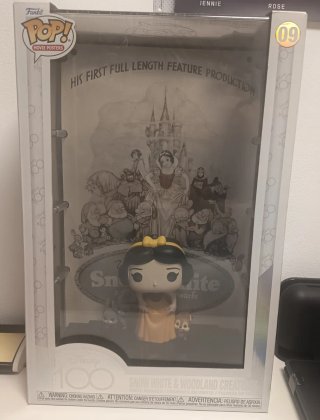 Funko Pop Movie Poster Blancanieves Disney 100