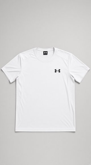 Camiseta Deportiva Under Armour Blanca