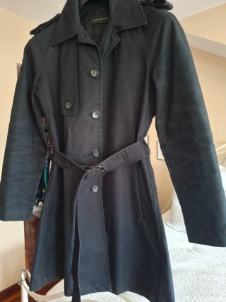 Gabardina Purificación García Negra