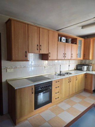 Cocina completa de madera