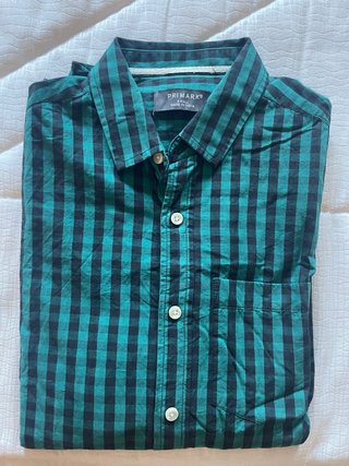 Camisa de cuadros Primark Talla S
