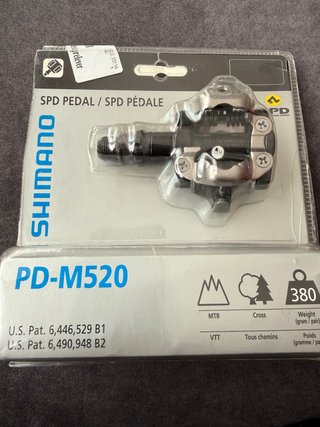 Pedales Shimano PD-M520 MTB