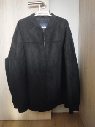 Chaqueta Bomber Negra Talla 3XL
