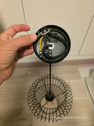 Lámpara de techo estilo industrial