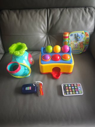 Set de 4 Juguetes para Bebé