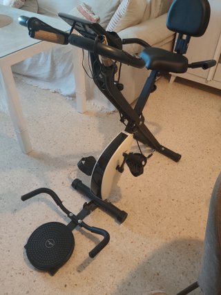 Bicicleta Estática Plegable con Twister