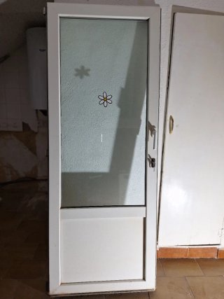 Puerta Balconera con Cristal 194,5x76,5cm