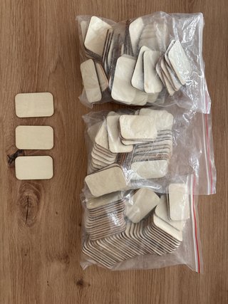 150 Piezas de Madera para Manualidades
