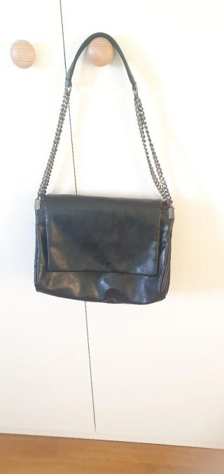 Bolso de hombro ZARA negro