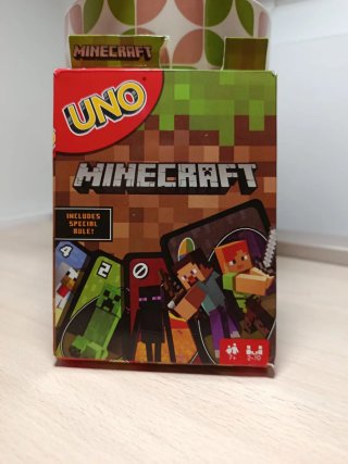 Juego de cartas UNO Minecraft