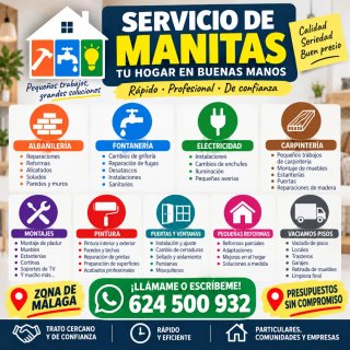 MANITAS – REPARACIONES Y PEQUEÑAS REFORMAS