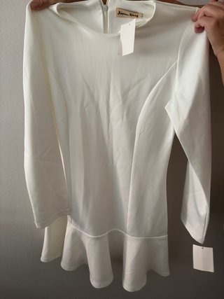 Vestido blanco H&M