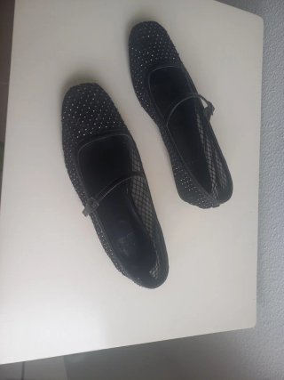 Zapatos de rejilla negros