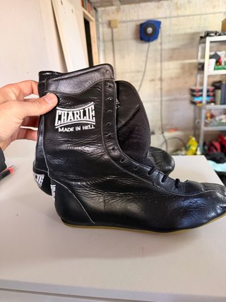 Botas de Boxeo Charlie Negras