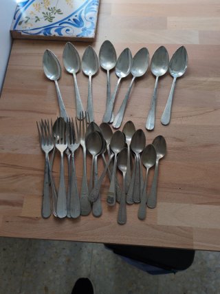 Cubiertos antiguos