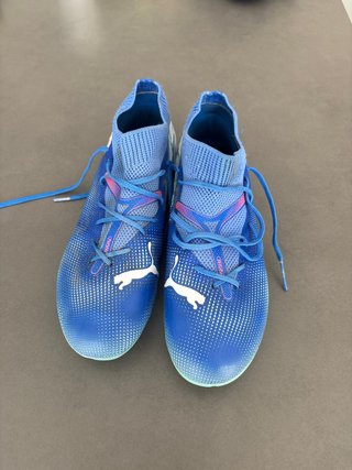 Botas de fútbol Puma azules