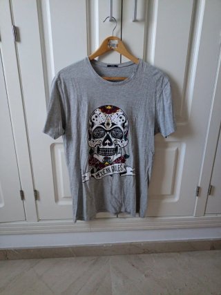Camiseta Tezenis con estampado de calavera