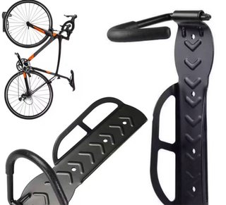Soporte de Pared para Bicicleta Negro