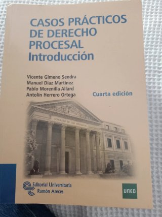 Casos prácticos de derecho procesal: introducción
