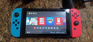 Nintendo Switch con juego