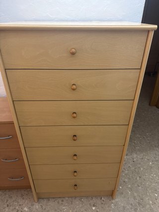 Sinfonier de madera 7 cajones
