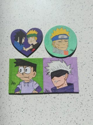 Imanes personalizados del personaje que quieras