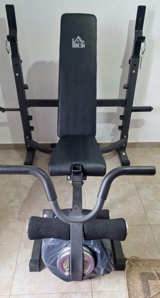 Banco de Pesas  con Soporte