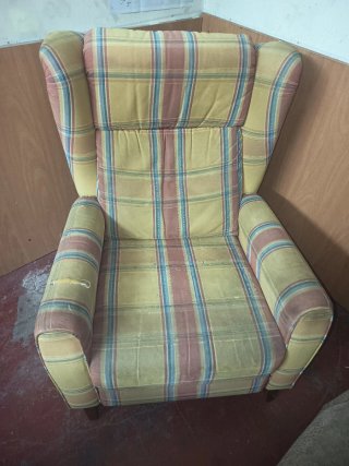 Sillón Reclinable Estampado