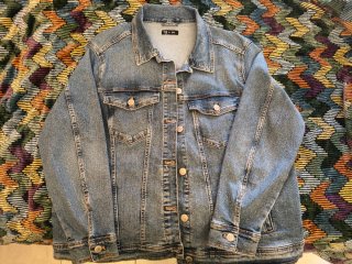 Chaqueta Tejana Azul Talla 3XL