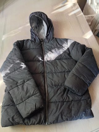 Chaqueta Acolchada con Capucha Talla M