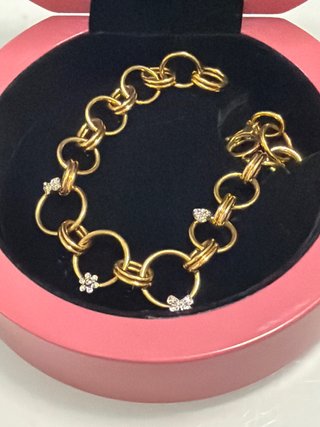 Pulsera Tous de Oro 18k con Diamantes