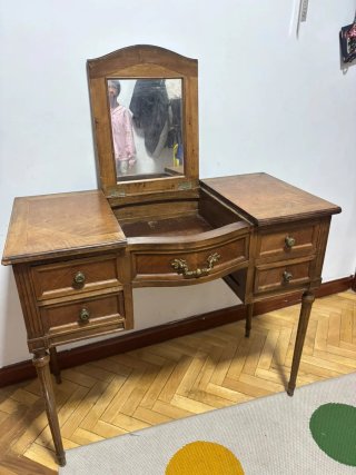 Escritorio Tocador Vintage de Madera