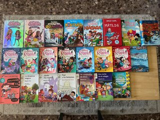 Lote libros infantiles:Anna Kadabra, Geronimo Stil