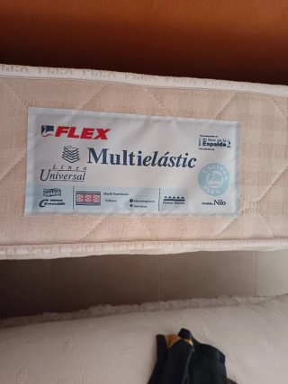 2 Colchones uno Flex Multielástic y otro Sport
