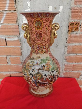 Jarrón Chino de Porcelana
