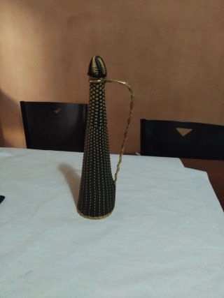 Botella Vintage Estilo Scoubidou