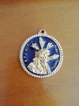 Medalla para llavero N.P.J. del Gran Poder Sevilla