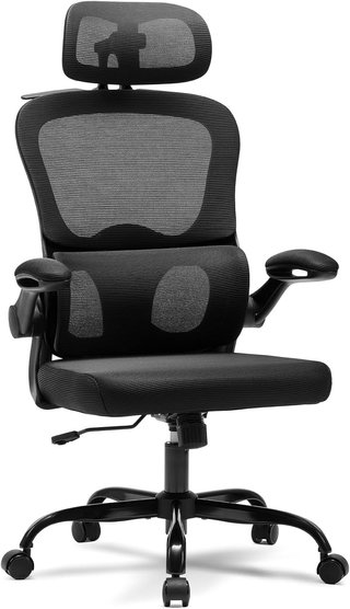 Silla de Oficina Ergonómica con Soporte Lumbar