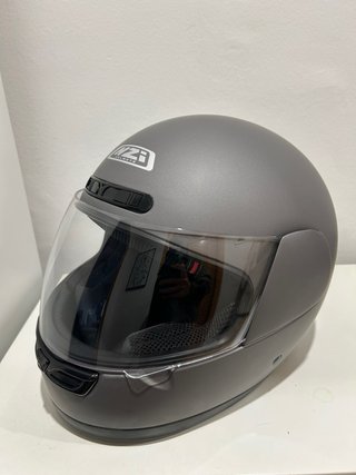Casco NZI Talla M Gris Mate