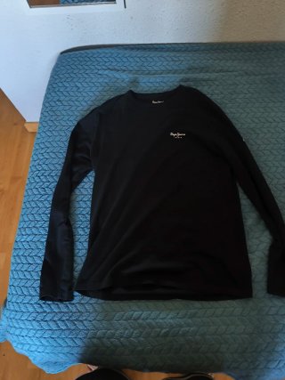 Camiseta Manga Larga Pepe Jeans Negra