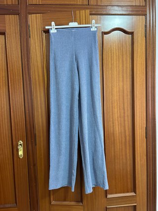 Pantalón Azul de Corte Recto