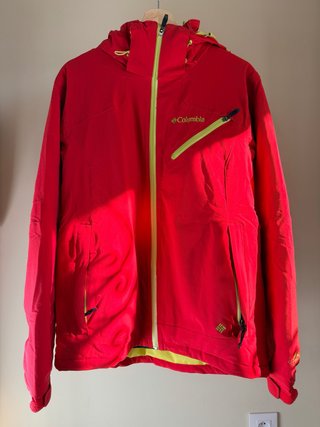 Chaqueta de esquí Columbia Roja Talla M