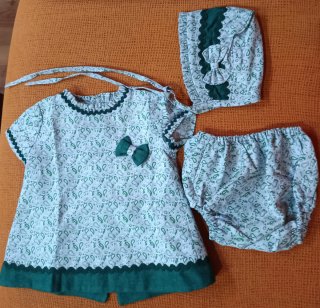 Conjunto Vestido Niña 6 Meses
