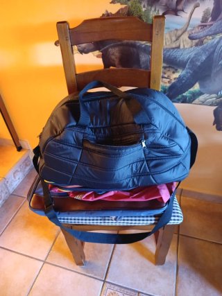 Mochila de Viaje Negra