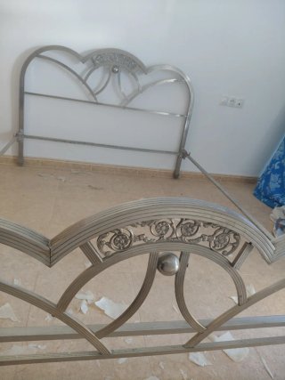 Estructura de Cama Vintage Metálica