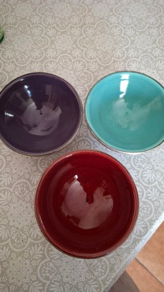 Set de 6 Vasos y Cuencos Estilo Marroquí
