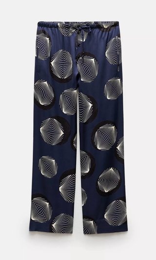 Pantalón Pijamero Estampado ZW Collection talla S