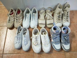 Lote de 7 pares de zapatillas talla 36