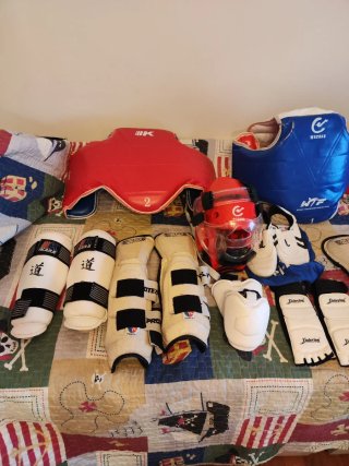 Set de equipamiento para Taekwondo